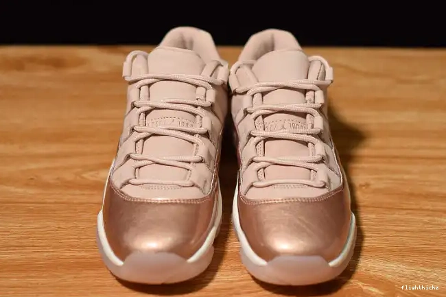 AH7860-105 GS Low Air Jordan 11 Rose Gold 0701